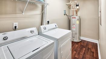 Washer & dryer in each apartment
